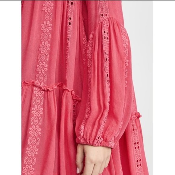 Free People Sweetest Dream Kiss Kiss Tunic Size S - Picture 8 of 12